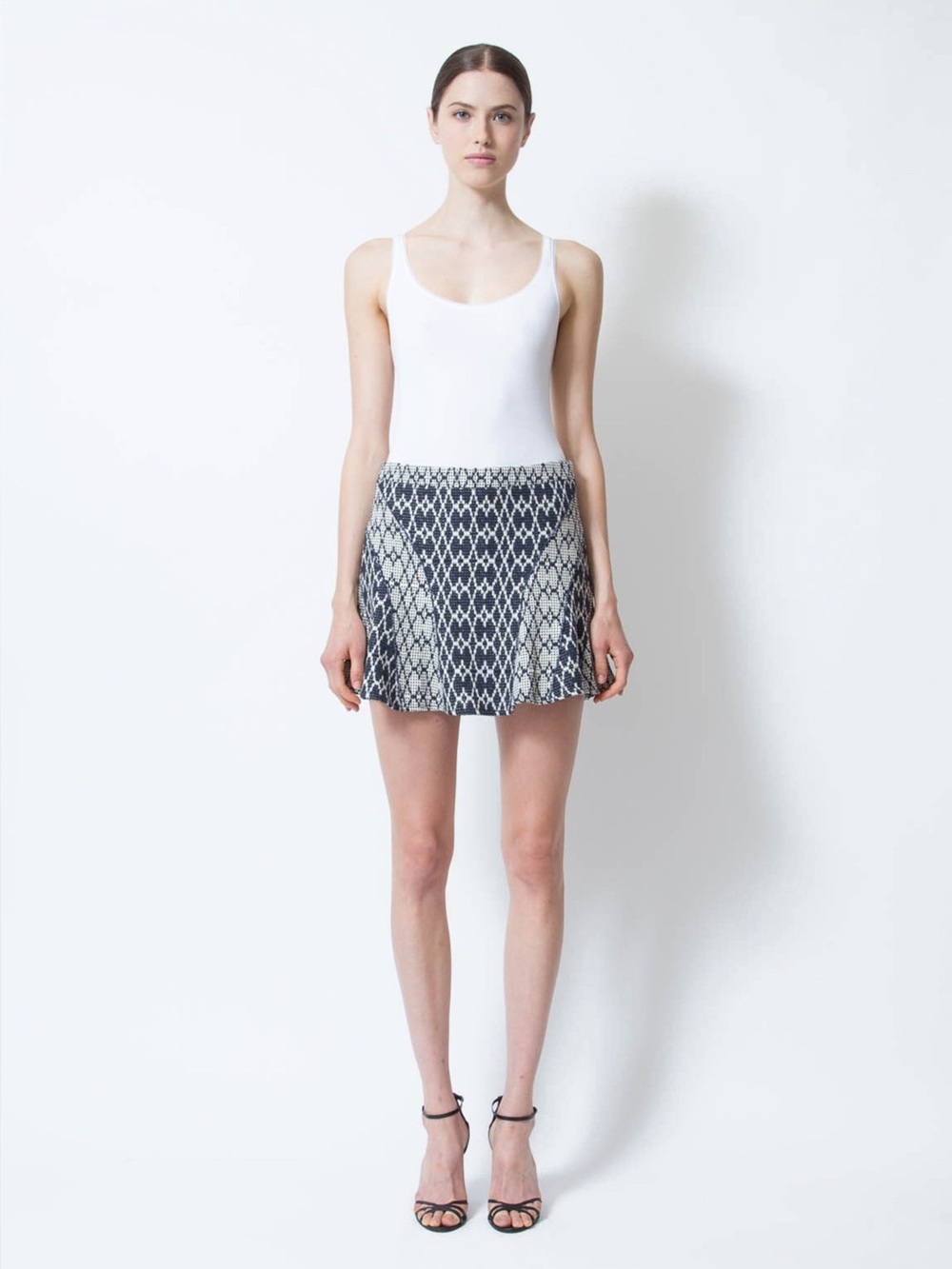 10 Crosby Derek Lam Geometric Mini Skirt